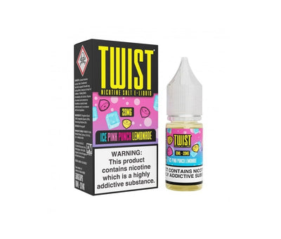 Ice Pink Punch Lemoande E-Liquid Nicotine Salt By Twist 10ml - Vapestore Direct