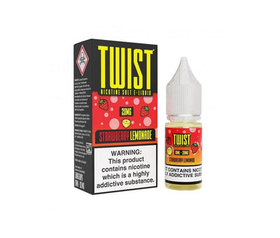 Strawberry Lemonade E-Liquid Nicotine Salt By Twist 10ml - Vapestore Direct