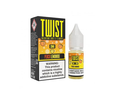 Peach Lemonade E-Liquid Nicotine Salt By Twist 10ml - Vapestore Direct