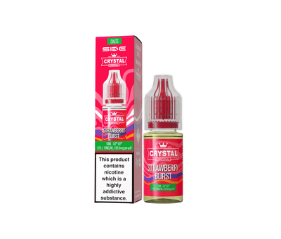 Strawberry Burst E-Liquid Nicotine Salt By SKE Crystal V2 10ml - Vapestore Direct