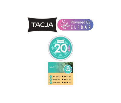 Tacja Blueberry Sour Raspberry Nic Pouches - CLEARANCE - Vapestore Direct