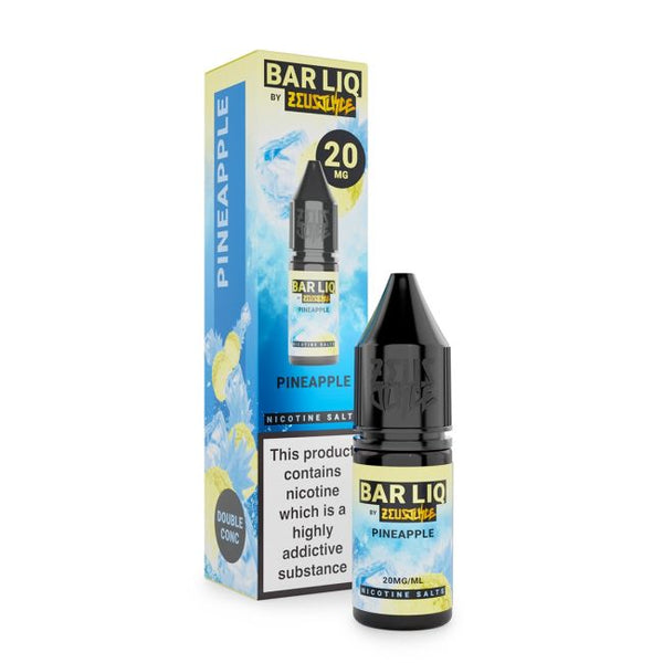 Pineapple BAR LIQ E-Liquid Nicotine Salt By Zeus Juice 10ml - Vapestre Direct