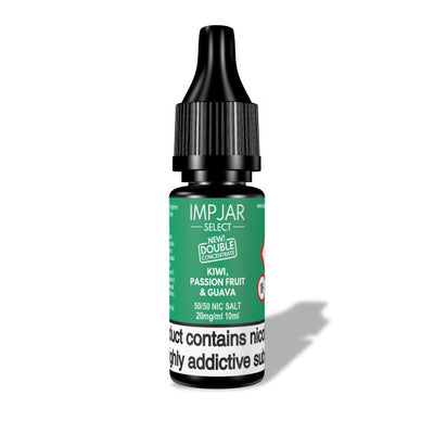 Kiwi Passion Fruit Guava SELECT E-Liquid Nicotine Salt By Impjar 10ml - Vapestore Direct