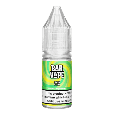 Lemon & Lime E-Liquid Nicotine Salt By Bar Vapes 10ml - Vapestore Direct