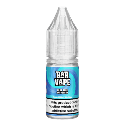 Sour Blue Raspberry E-Liquid Nicotine Salt By Bar Vapes 10ml - Vapestore Direct