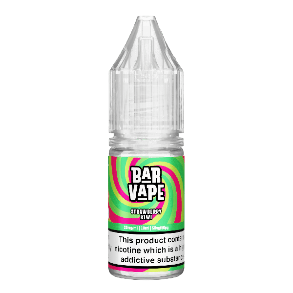 Strawberry Kiwi E-Liquid Nicotine Salt By Bar Vapes 10ml - Vapestore Direct