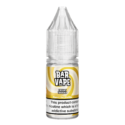 Cream Tobacco E-Liquid Nicotine Salt By Bar Vape 10ml - Vapestore Direct
