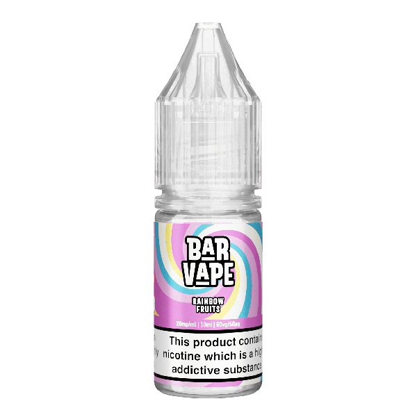 Rainbow Fruits E-Liquid Nicotine Salt By Bar Vape 10ml - Vapestore Direct