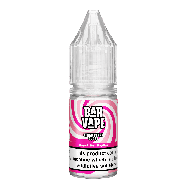 Strawberry Burst E-Liquid Nicotine Salt By Bar Vape 10ml - Vapestore Direct