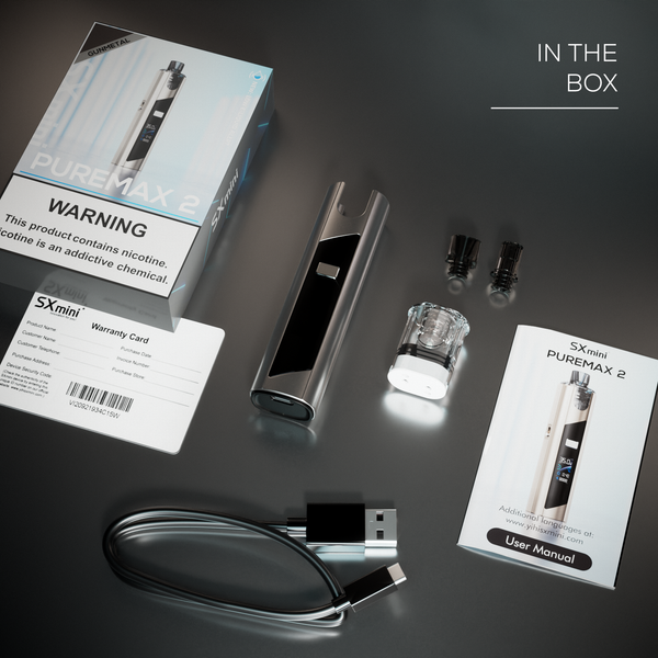 SX Mini Puremax 2 Pod Kit - Vapestore Direct