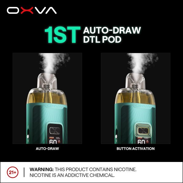Oxva VPRIME DTL Pod Kit Vapestore Direct Oxva VPRIME DTL Pod Kit Vapestore Direct