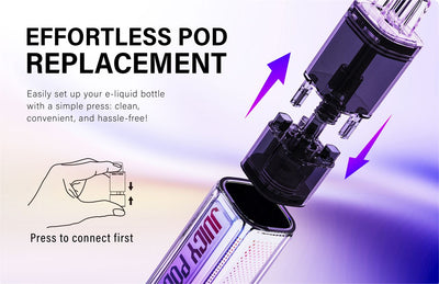 Juicy Pod Nova Max Pre-Filled Pod Kit 20mg Pod Replacement - Vapestore Direct