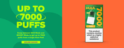Hula 7000 Puff Pre-Filled Pod Kit Explore - Vapestore Direct
