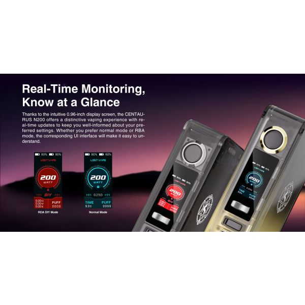 Lost Vape Centaurus N200 Box Mod Vapestore Direct Lost Vape Centaurus N200 Box Mod Vapestore Direct