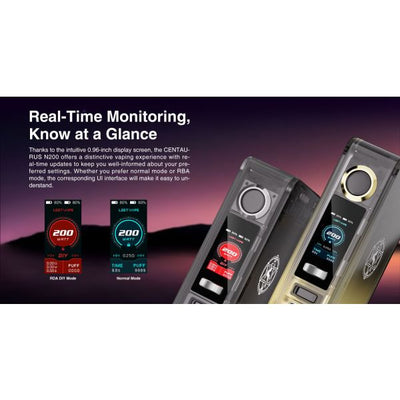 Lost Vape Centaurus N200 Box Mod - Vapestore Direct