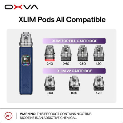 Oxva Xlim Pro 2 Pod Kit All Pods - Vapestore Direct