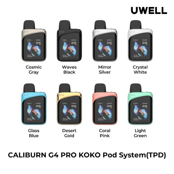 Uwell Caliburn G4 Pro Koko Pod Kit - Vapestore Direct