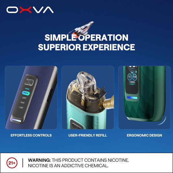 Oxva VPRIME DTL Pod Kit Vapestore Direct Oxva VPRIME DTL Pod Kit Vapestore Direct