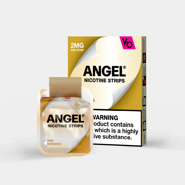 Angel Banana Flavour Nicotine Strips 2MG By Vapes Bars - Vapestore Direct