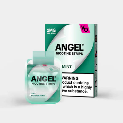 Angel Peppermint Flavour Nicotine Strips 2MG By Vapes Bars - Vapestore Direct