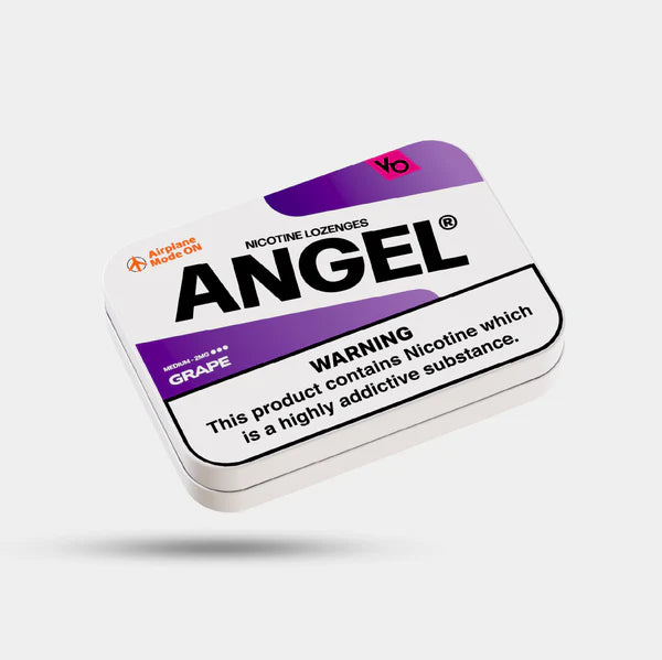 Angel Grape Nicotine Lozenges By Vapes Bars 2mg - Vapestore Direct