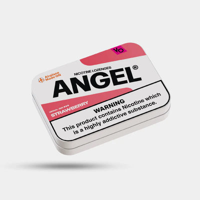 Angel Strawberry Nicotine Lozenges By Vapes Bars 2mg - Vapestore Direct
