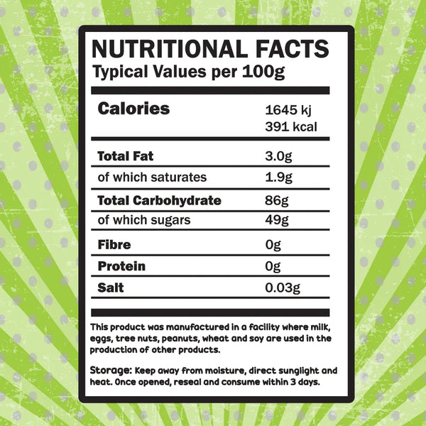 Freezy Treats X Chews Freeze Dried Candy Nutritional Facts - Vapestore Direct