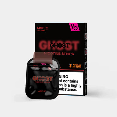 Ghost Apple Flavour Nicotine Strips 2MG By Vapes Bars - Vapestore Direct