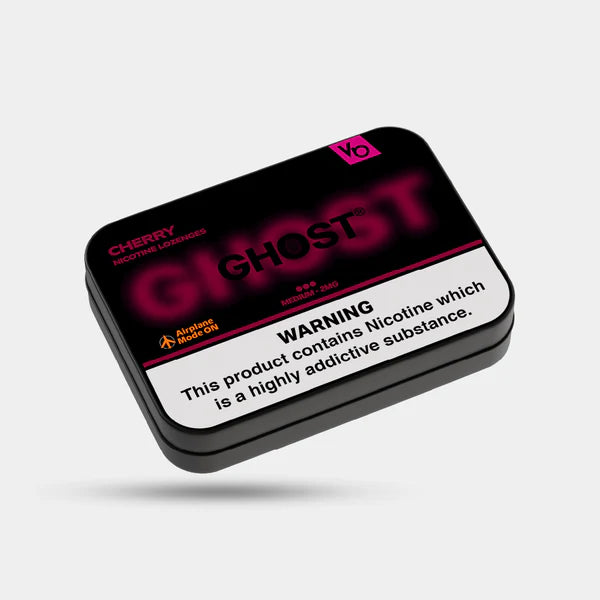 Ghost Cherry Nicotine Lozenges By Vapes Bars 2mg - Vapestore Direct