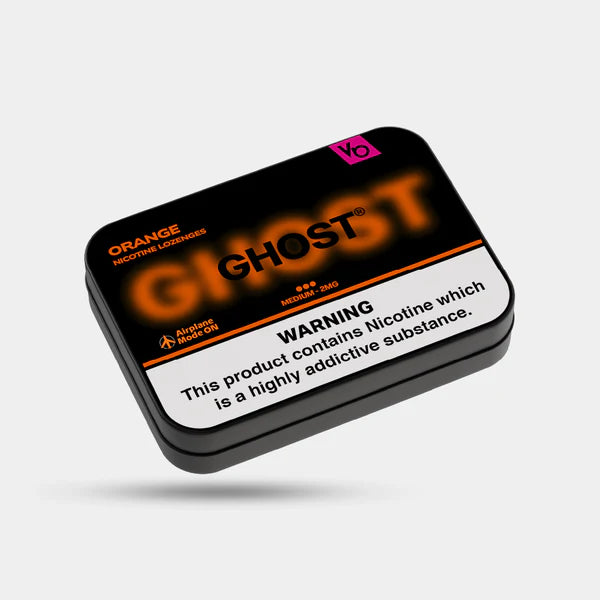 Ghost Orange Nicotine Lozenges By Vapes Bars 2mg - Vapestore Direct