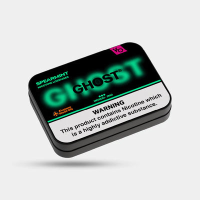 Ghost Spearmint Nicotine Lozenges By Vapes Bars 2mg - Vapestore Direct