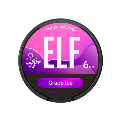 Elf Grape Ice Nicotine Pouch - Vapestore Direct