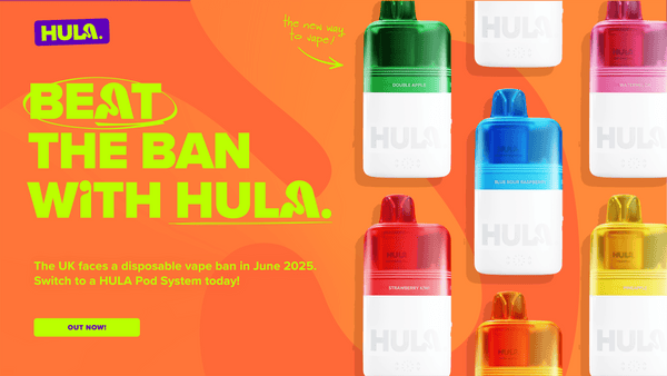 Hula 7000 Puff Pre-Filled Pod Kit Beat The Ban - Vapestore Direct