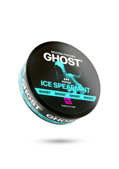 Vapes Bars Ghost Ice Spearmint Nicotine Pouches - My Nic Pouch