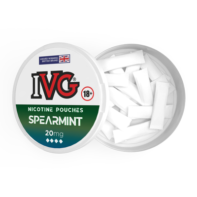 Spearmint - IVG Nicotine Pouches - Vapestore Direct