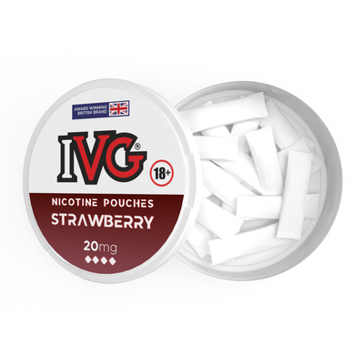Strawberry - IVG Nicotine Pouches - Vapestore Direct