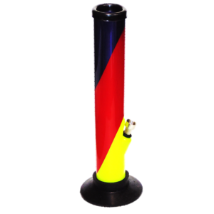 30cm Acrylic Funky Triple Spiral Waterpipe - AB2043A