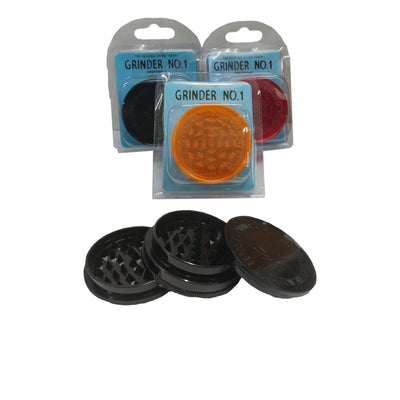 60mm Acrylic No 1 Non Magnetic Grinder - Vapestore Direct