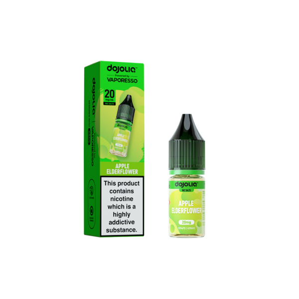 Apple Elderflower DOJOLIQ E-Liquid Nicotine Salt By Vaporesso 10ml - Vapestore Direct