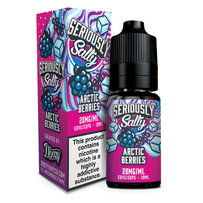 Arctic Berries Seriously Salty E-Liquid Nicotine Salt By Doozy Vape 10ml - Vapestore Direct