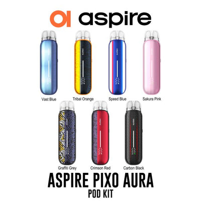 Aspire Pixo Aura Pod Kit - Vapestore Direct