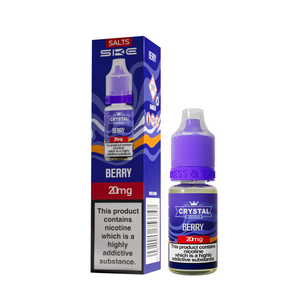 Berry E-Liquid Nicotine Salt By SKE Crystal V2 10ml - Vapestore Direct