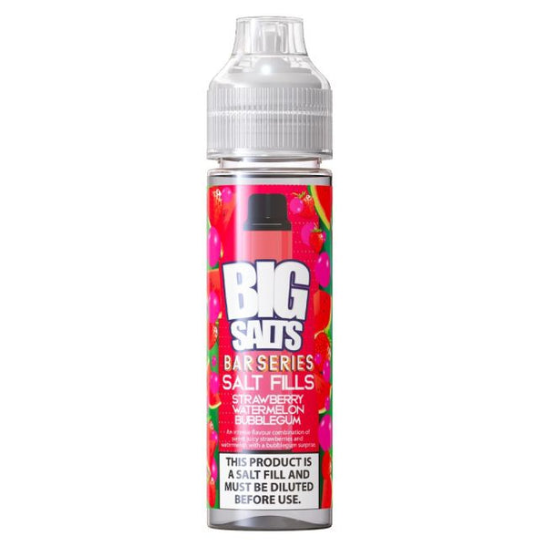 Strawberry Watermelon Bubblegum E-Liquid Salt fill By Big Salts 30ml/60ml - Vapestore Direct