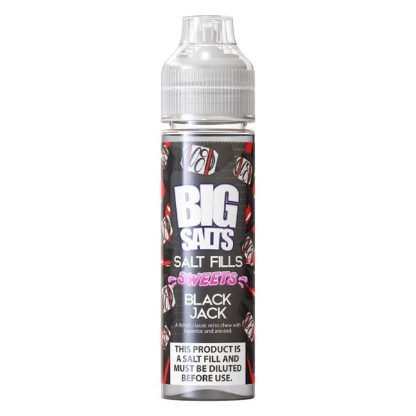 Black Jack E-Liquid Salt fill By Big Salts 30ml/60ml - Vapestore Direct
