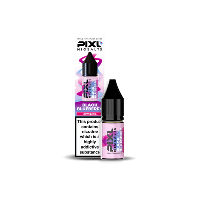 Black Blueberry E-Liquid Nicotine Salt By Pixl 10ml - Vapestore Direct