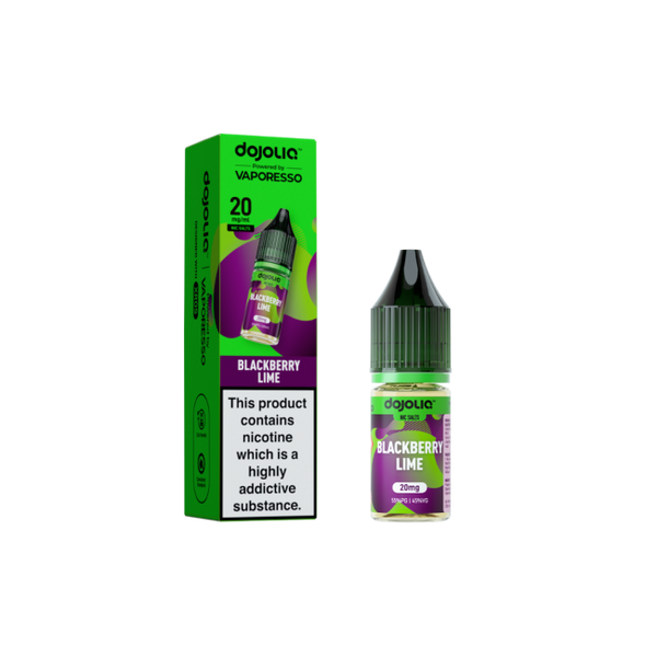Blackberry Lime DOJOLIQ E-Liquid Nicotine Salt By Vaporesso 10ml - Vapestore Direct