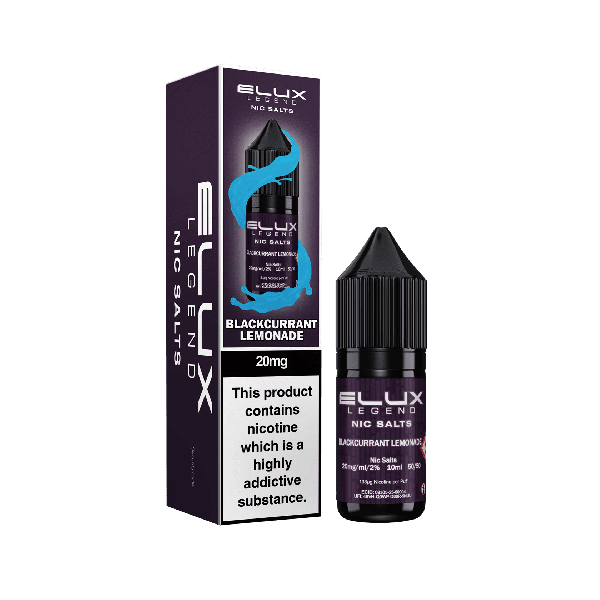Elux Legends Blackcurrant Lemonade Nicotine Salt - Vapestore Direct