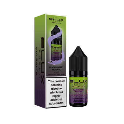 Blackcurrant Menthol E-Liquid Nicotine Salt By Elux Legend 10ml - Vapestore Direct