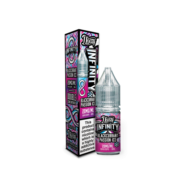 Blackcurrant Passion Ice INFINITY E-Liquid Nicotine Salt By Doozy 10ml - Vapestore Direct