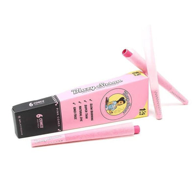 Blazy Susan 1 1/4 Pink Pre-Rolled Cones - Vapestore Direct